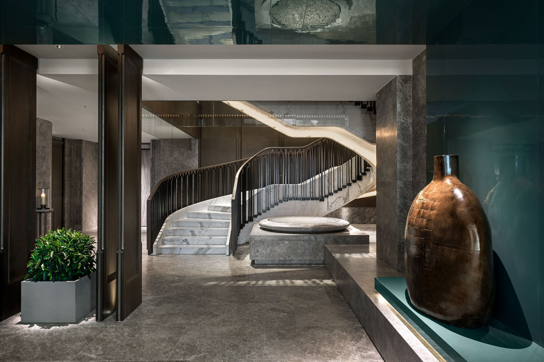 The St. Regis Hong Kong Hotel – Wan Chai, Hong Kong – Grand Staircase Design