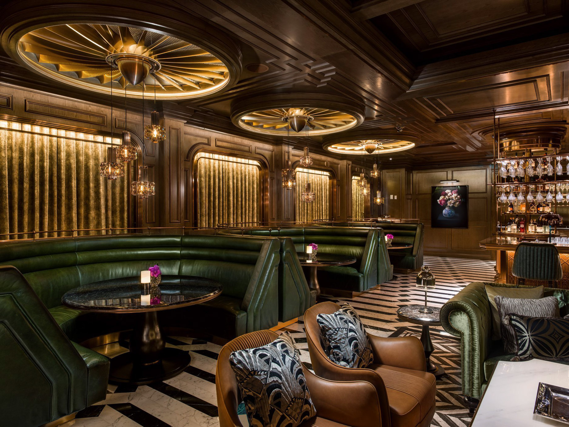 The St. Regis Macao Hotel - Cotai, Macau SAR, China - The St. Regis Bar Seating