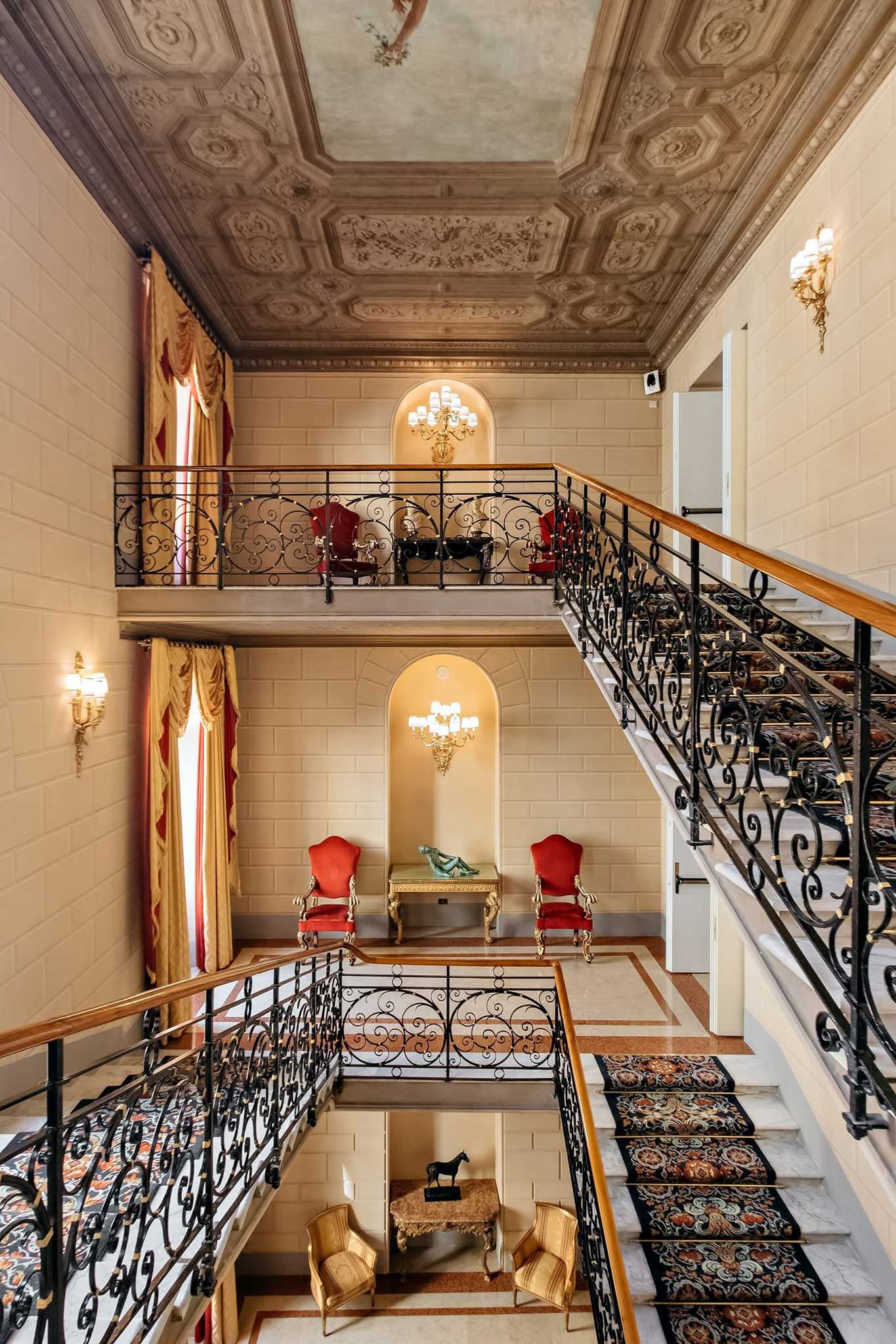 The St. Regis Rome Hotel - Rome, Italy - Stairway