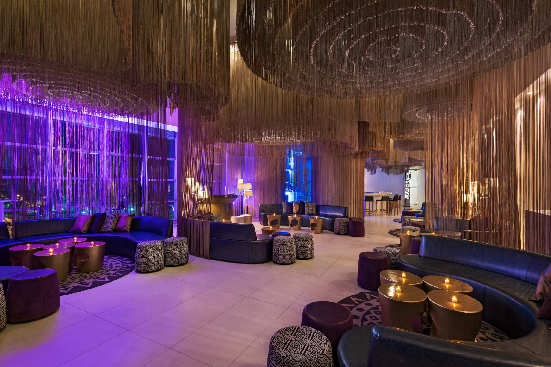 W Bogota Hotel – Bogota, Colombia – W Lounge Booth Seating