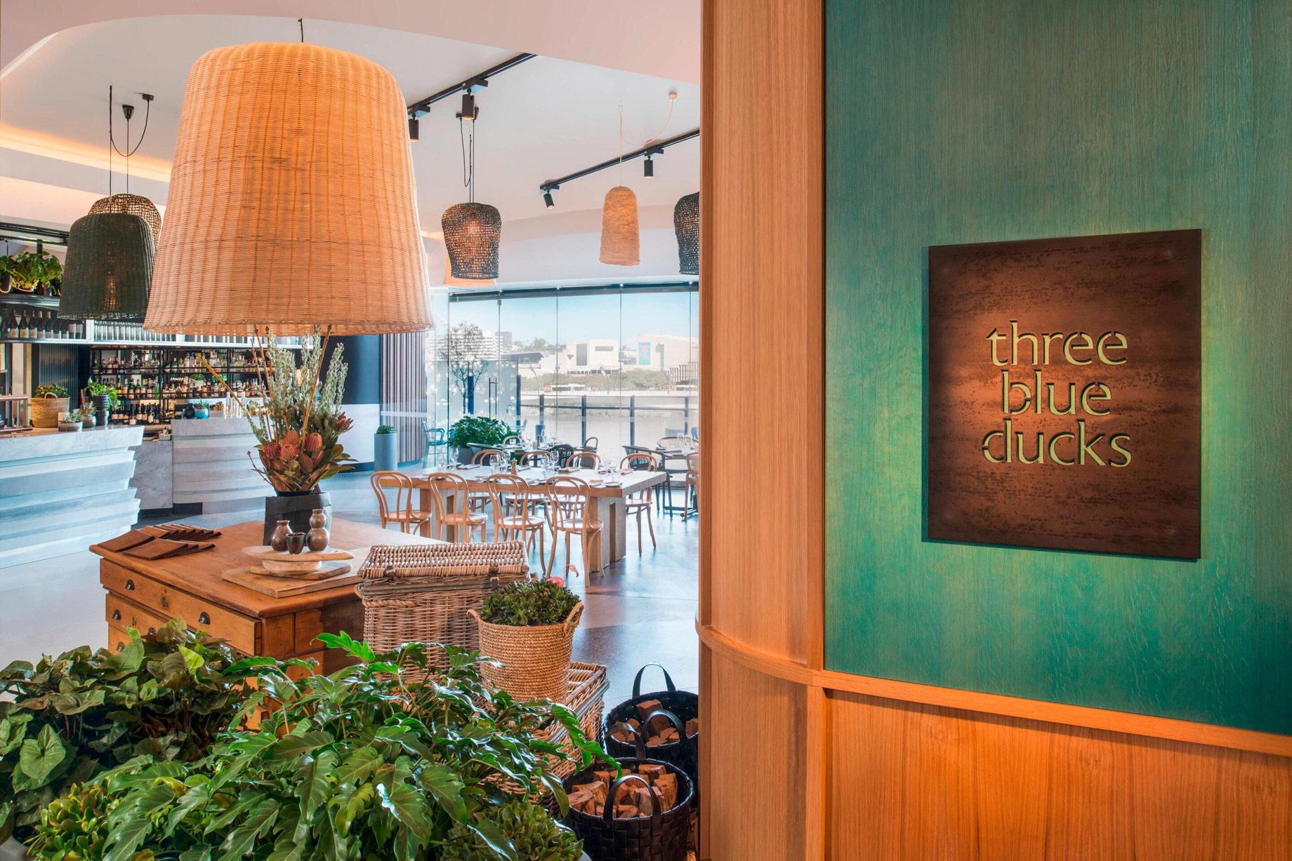 W Brisbane Hotel - Brisbane, Australia - Three Blue Ducks Entrance