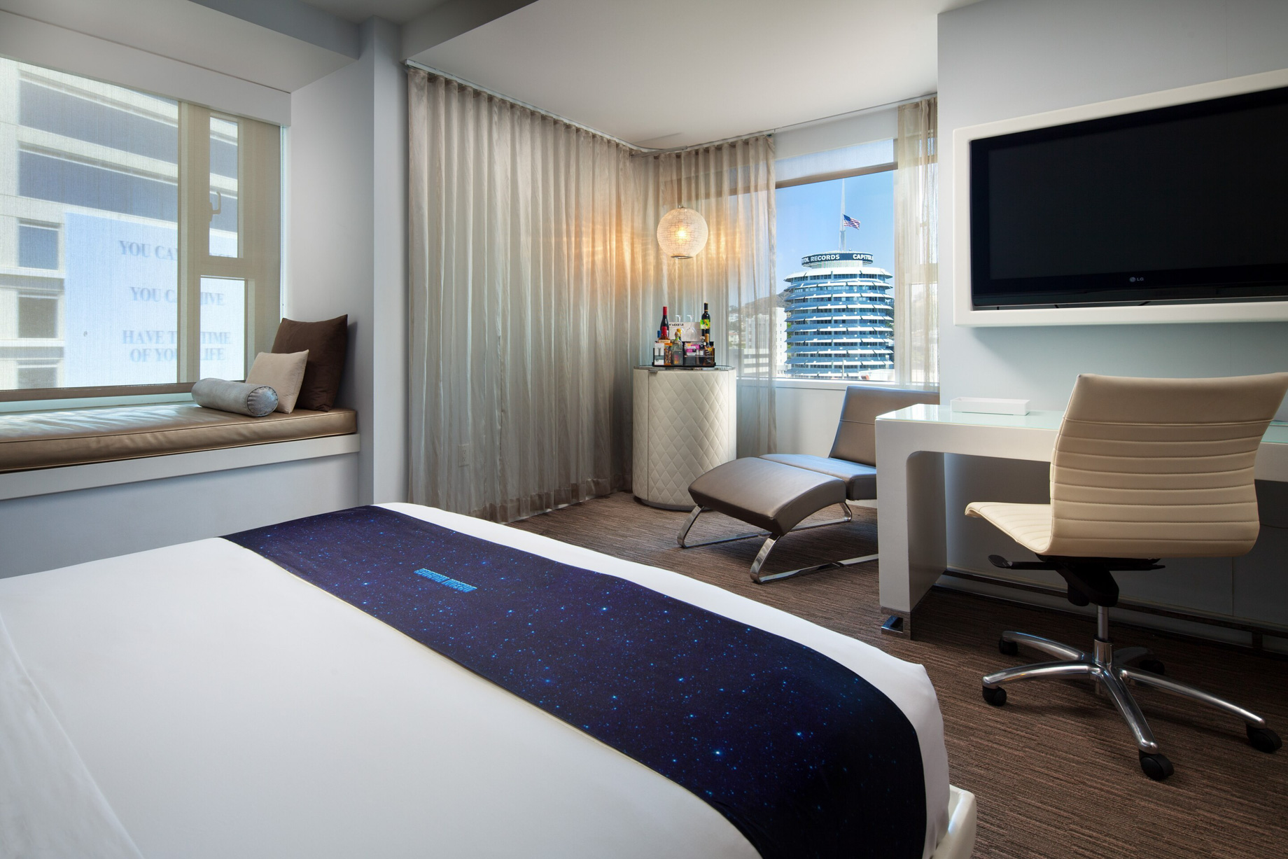 W Hollywood Hotel - Hollywood, CA, USA - Cool Corner Guest Room