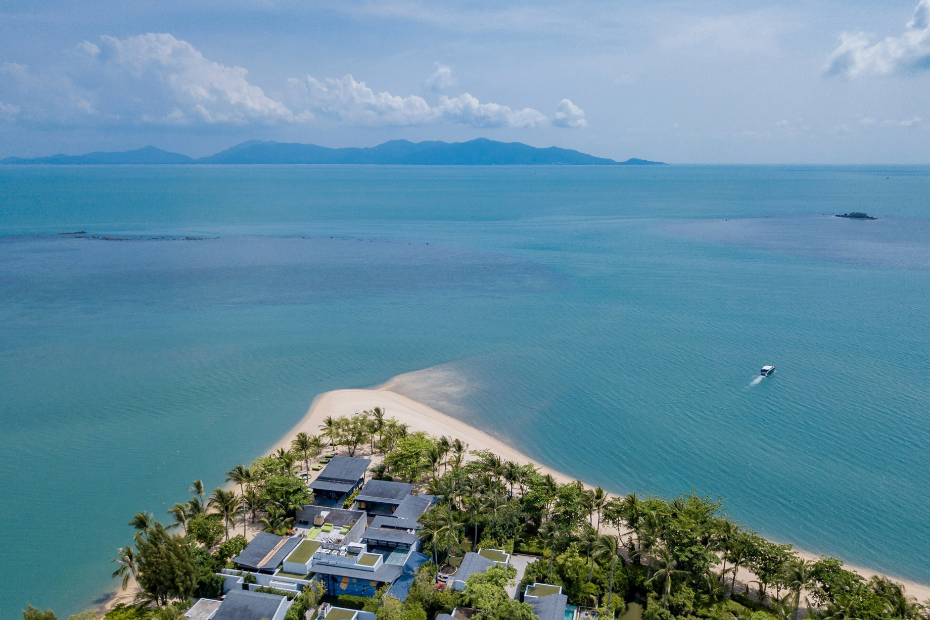 W Koh Samui Resort – Thailand – W Beach Aerial View