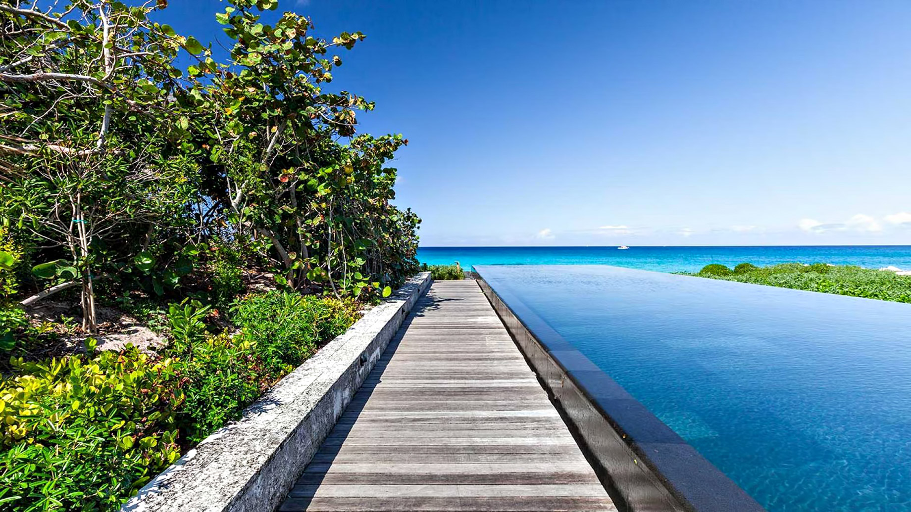 Amanyara Resort – Providenciales, Turks and Caicos Islands – Artist Ocean Villa Infinity Pool Ocean View