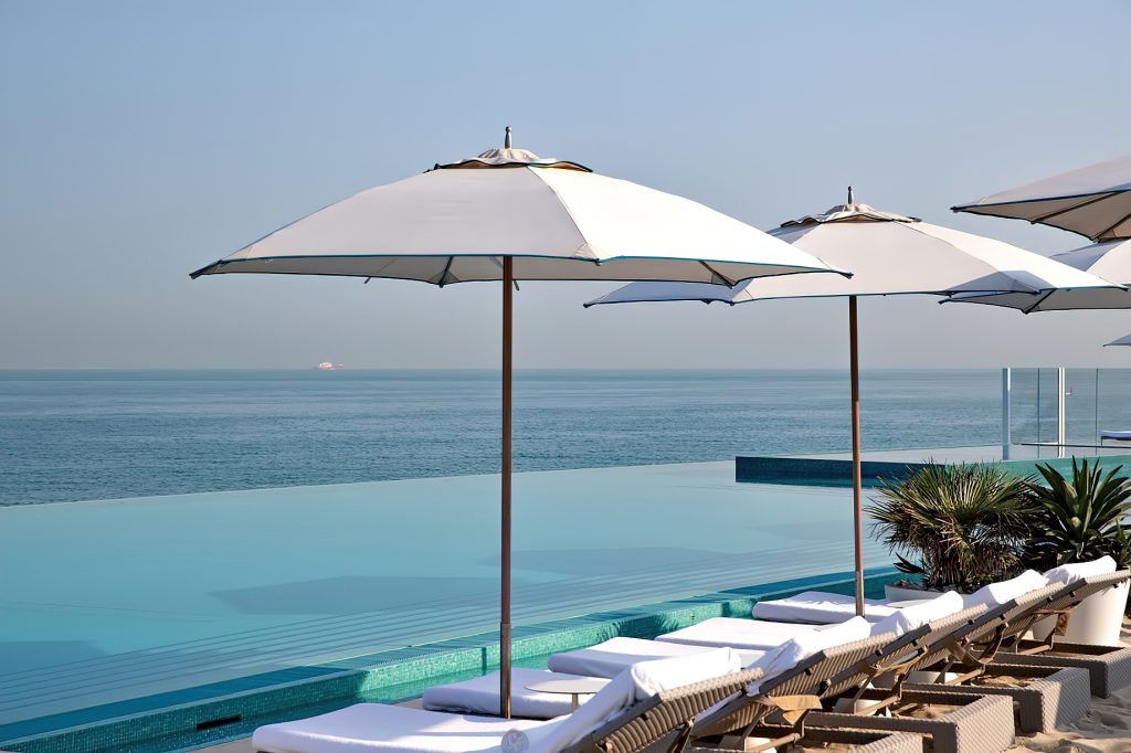Burj Al Arab Jumeirah Hotel - Dubai, UAE - Burj Al Arab Terrace Poolside Ocean View