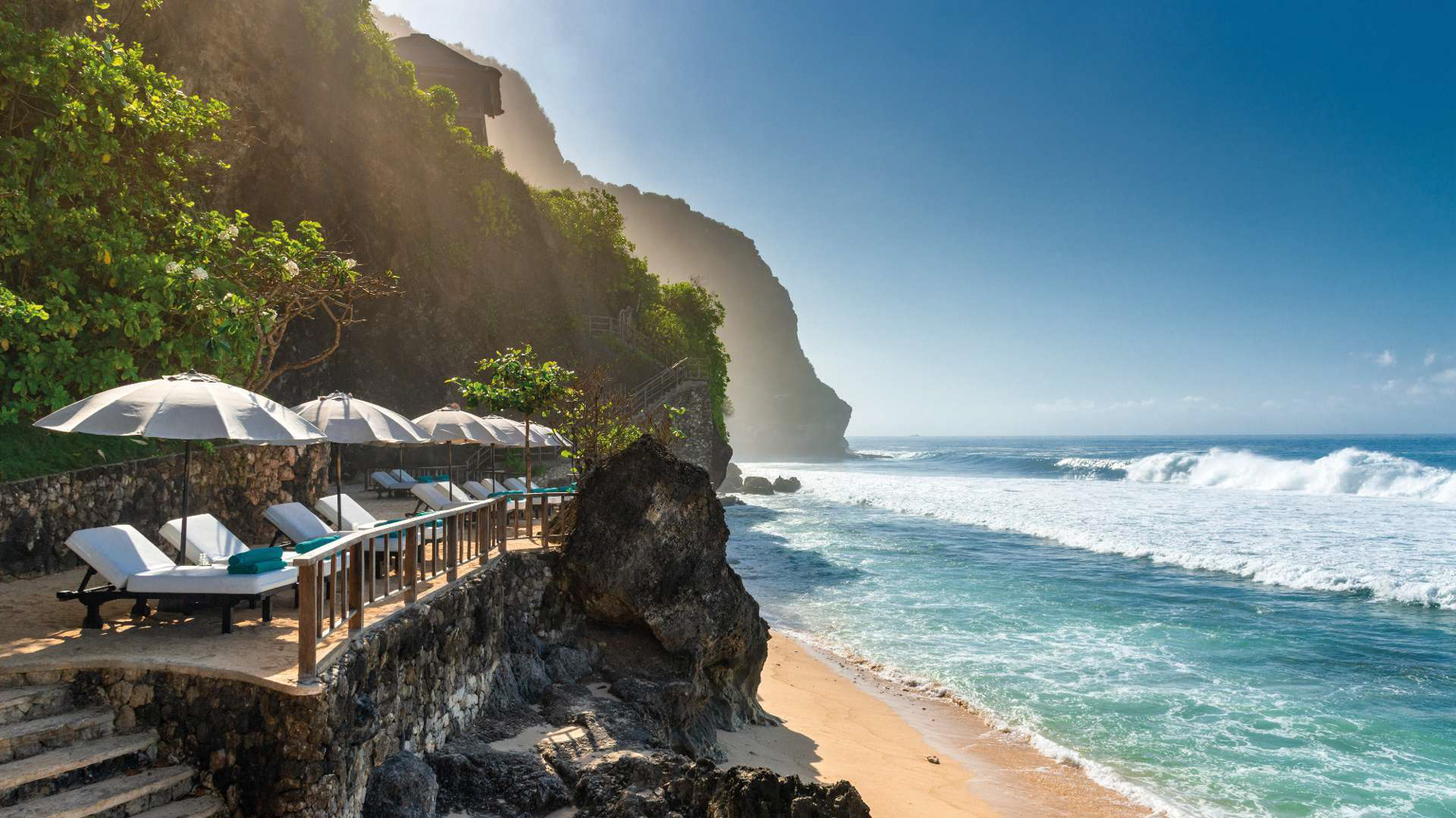 Bvlgari Resort Bali - Uluwatu, Bali, Indonesia - Resort Private Beach Deck