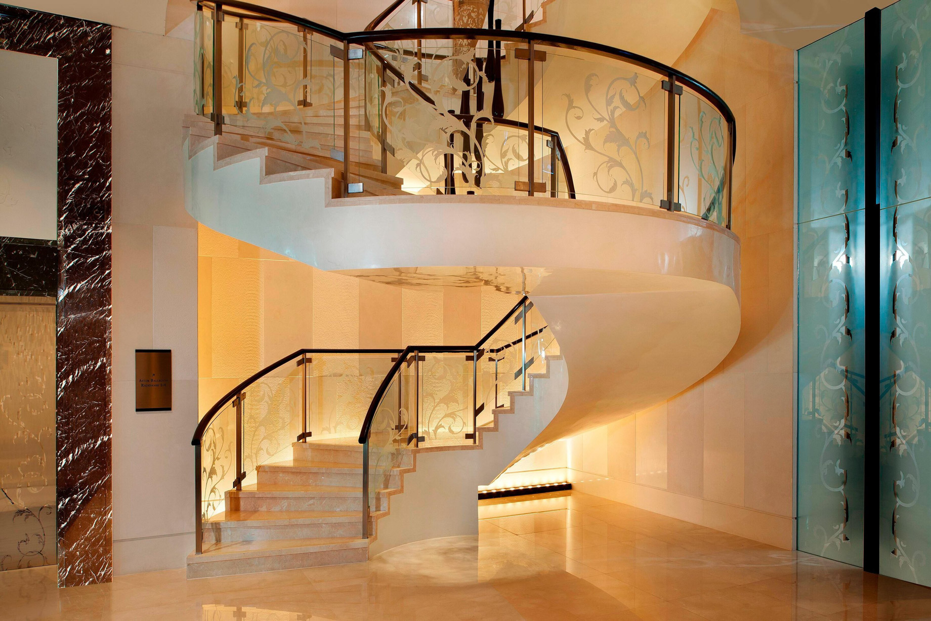 The St. Regis Bangkok Hotel – Bangkok, Thailand – Staircase