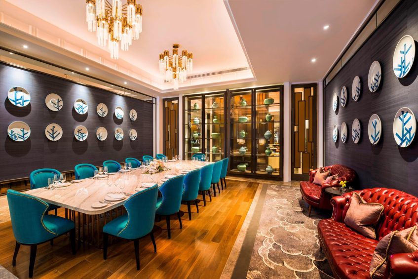 The St. Regis Shanghai Jingan Hotel - Shanghai, China - Social Restaurant Private Dining Room