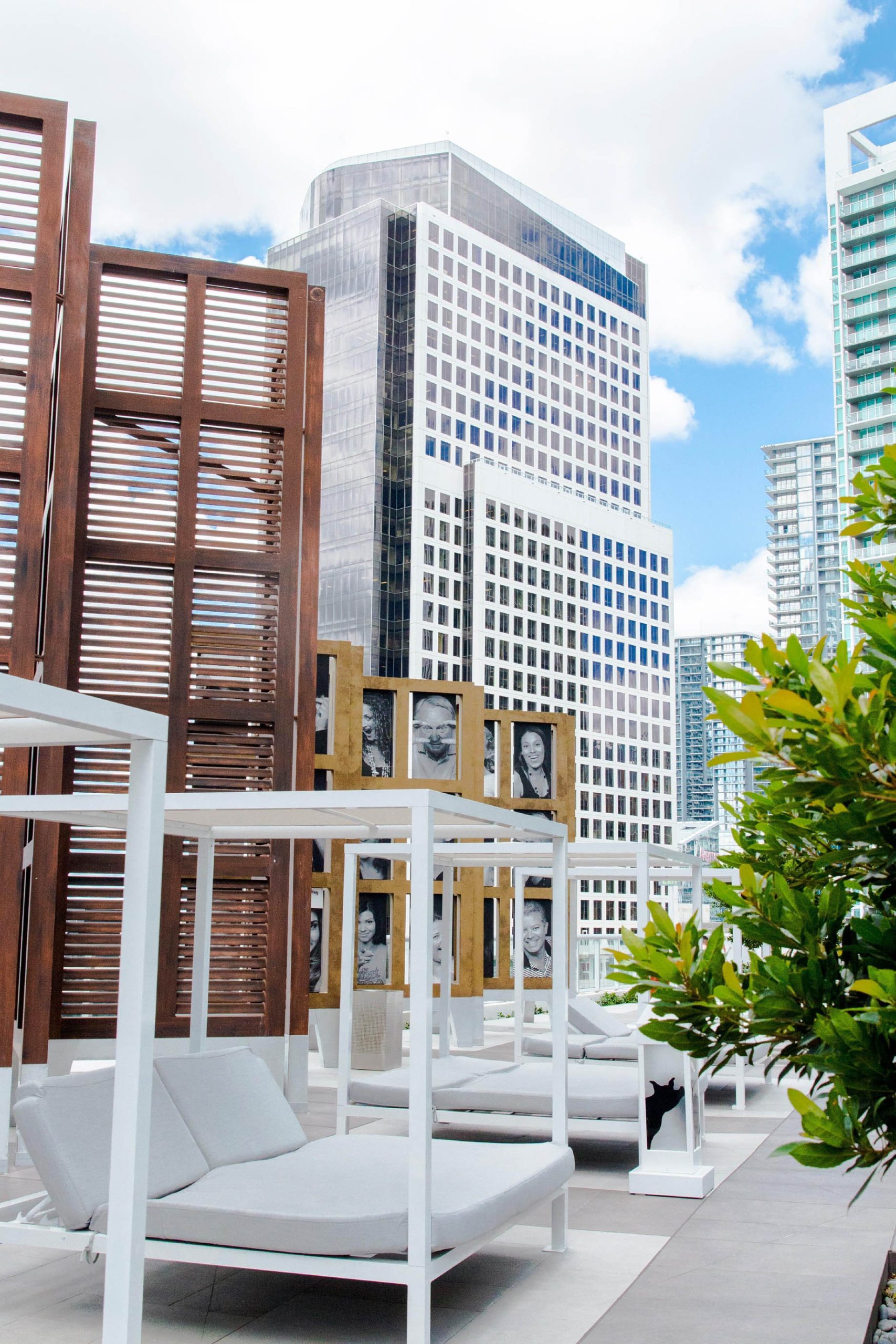 W Miami Hotel - Miami, FL, USA - WET Deck Cabanas