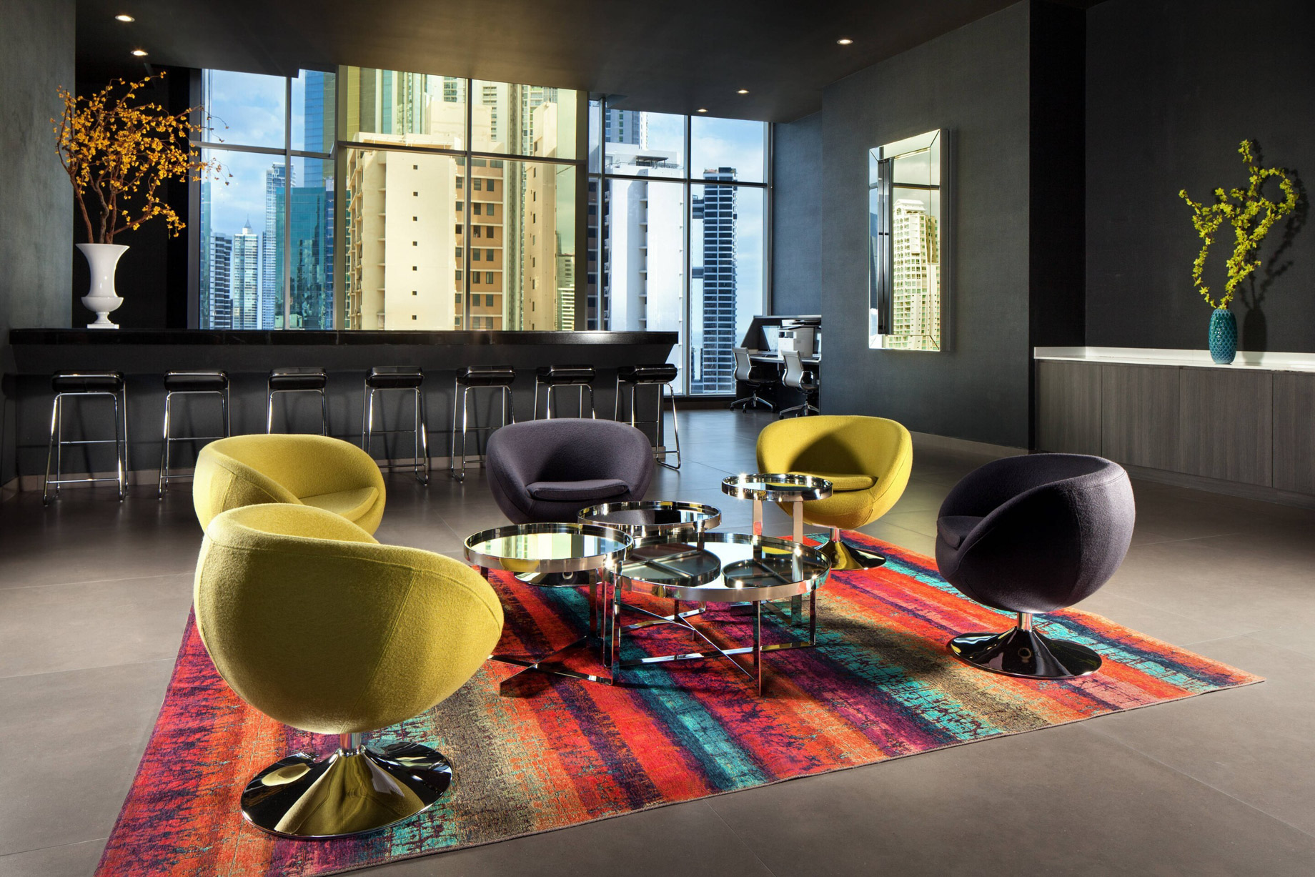 W Panama Hotel - Panama City, Panama - Wired Lounge