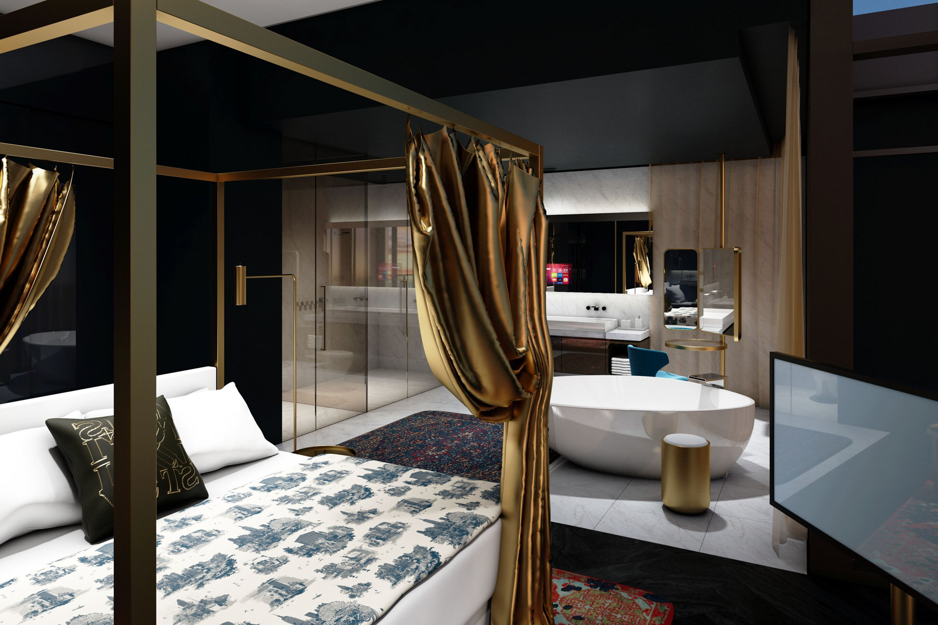 W Philadelphia Hotel – Philadelphia, PA, USA – E WOW Suite King