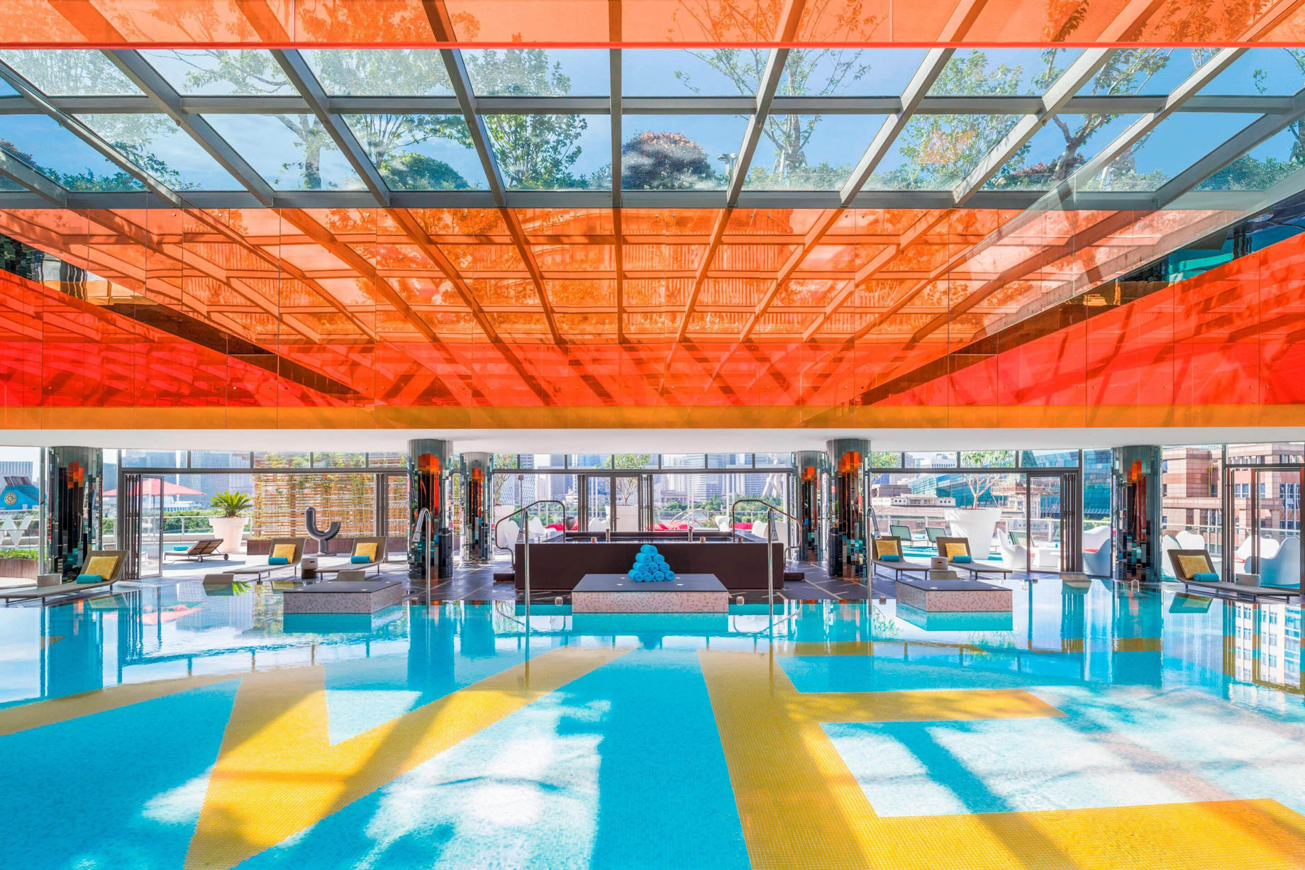 W Shanghai The Bund Hotel – Shanghai, China – WET Indoor Pool