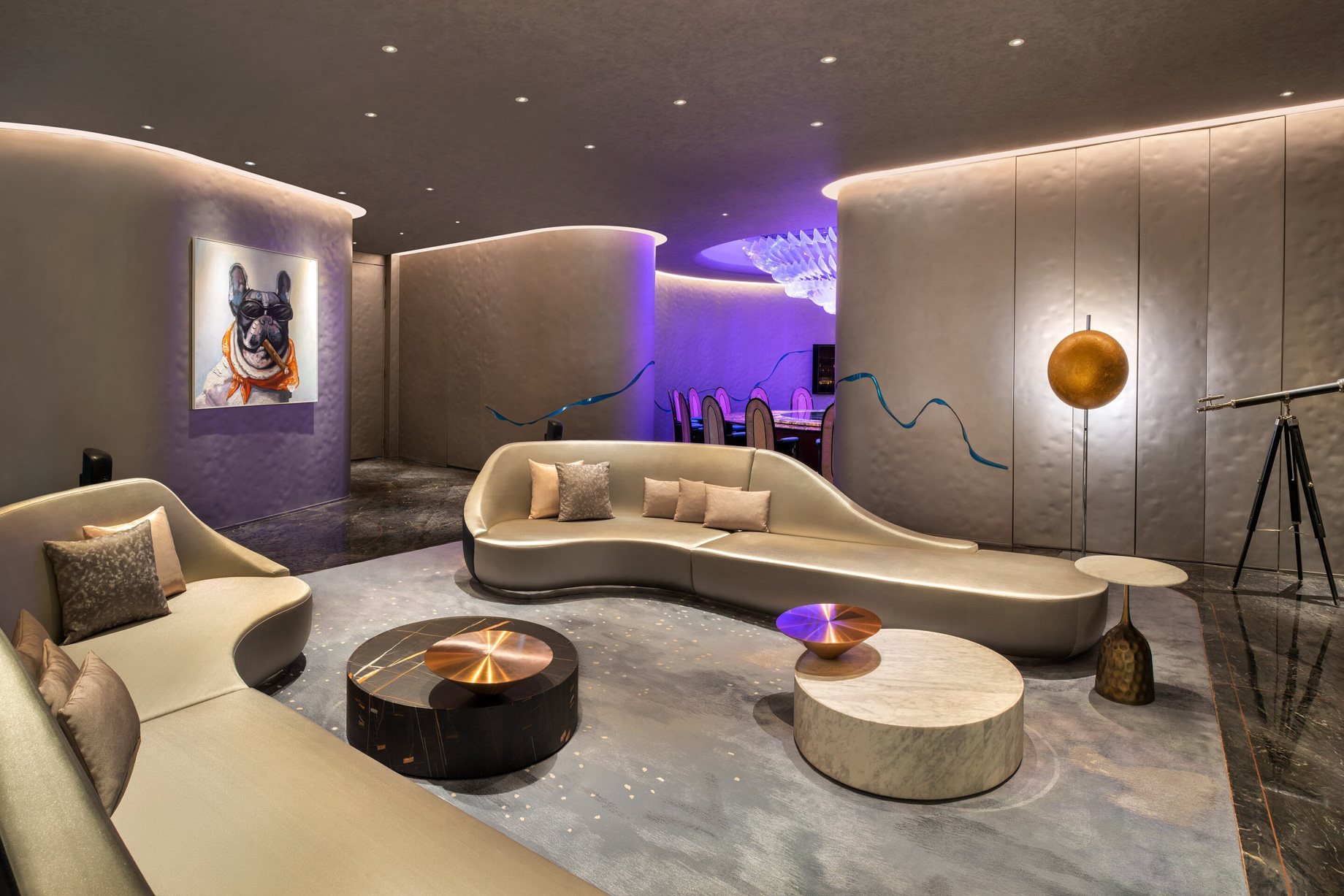 014 – W Xi’an Hotel – Xi’an, Shaanxi Province, China – E WOW Suite Living Room