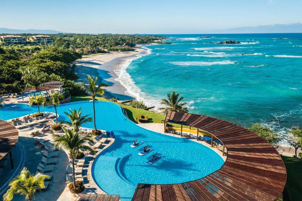 Four Seasons Resort Punta Mita - Nayarit, Mexico - Resort Infinity Pool and Beach