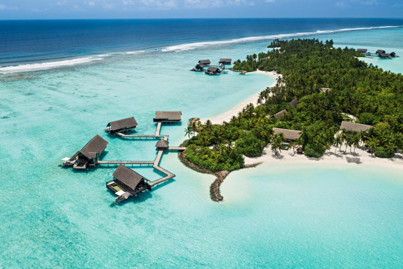 One&Only Reethi Rah Resort - North Male Atoll, Maldives - Grand Water Villa Aerial