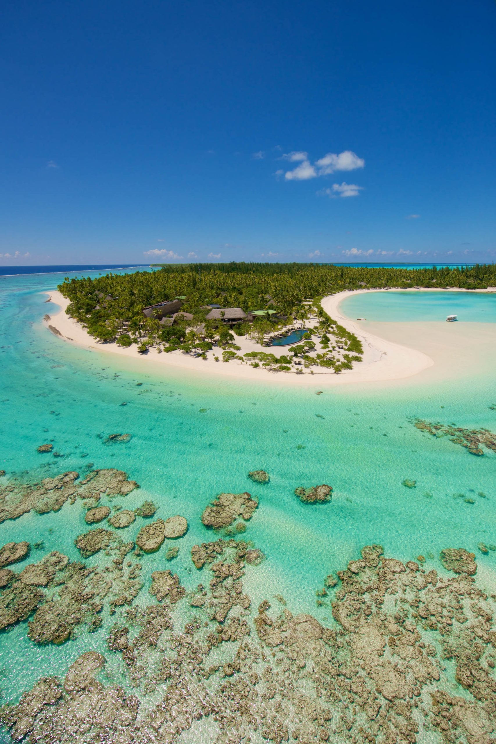 The Brando Resort - Tetiaroa Private Island, French Polynesia - Resort Aerial View