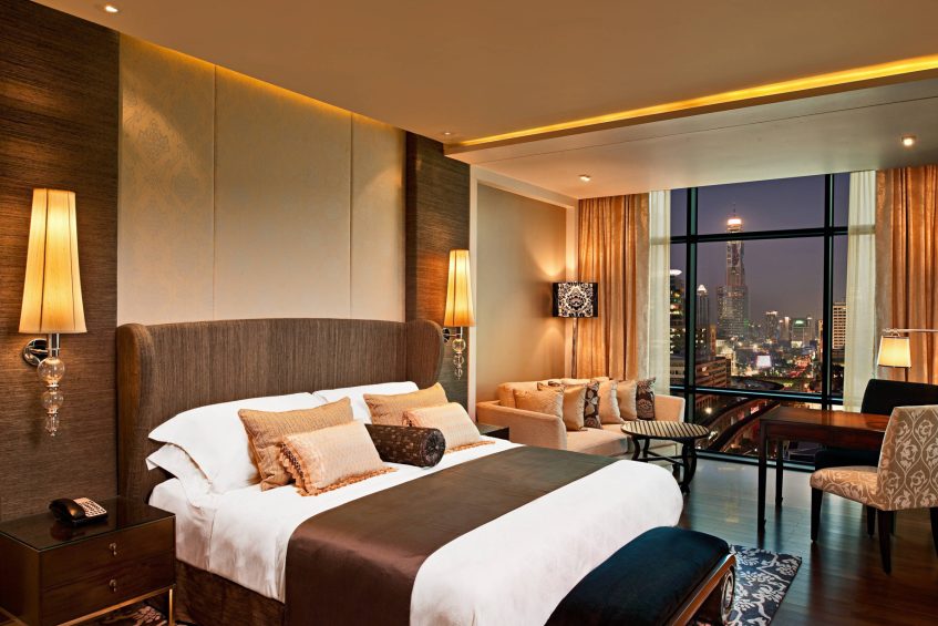 The St. Regis Bangkok Hotel - Bangkok, Thailand - King Grand Deluxe Guest Room City View