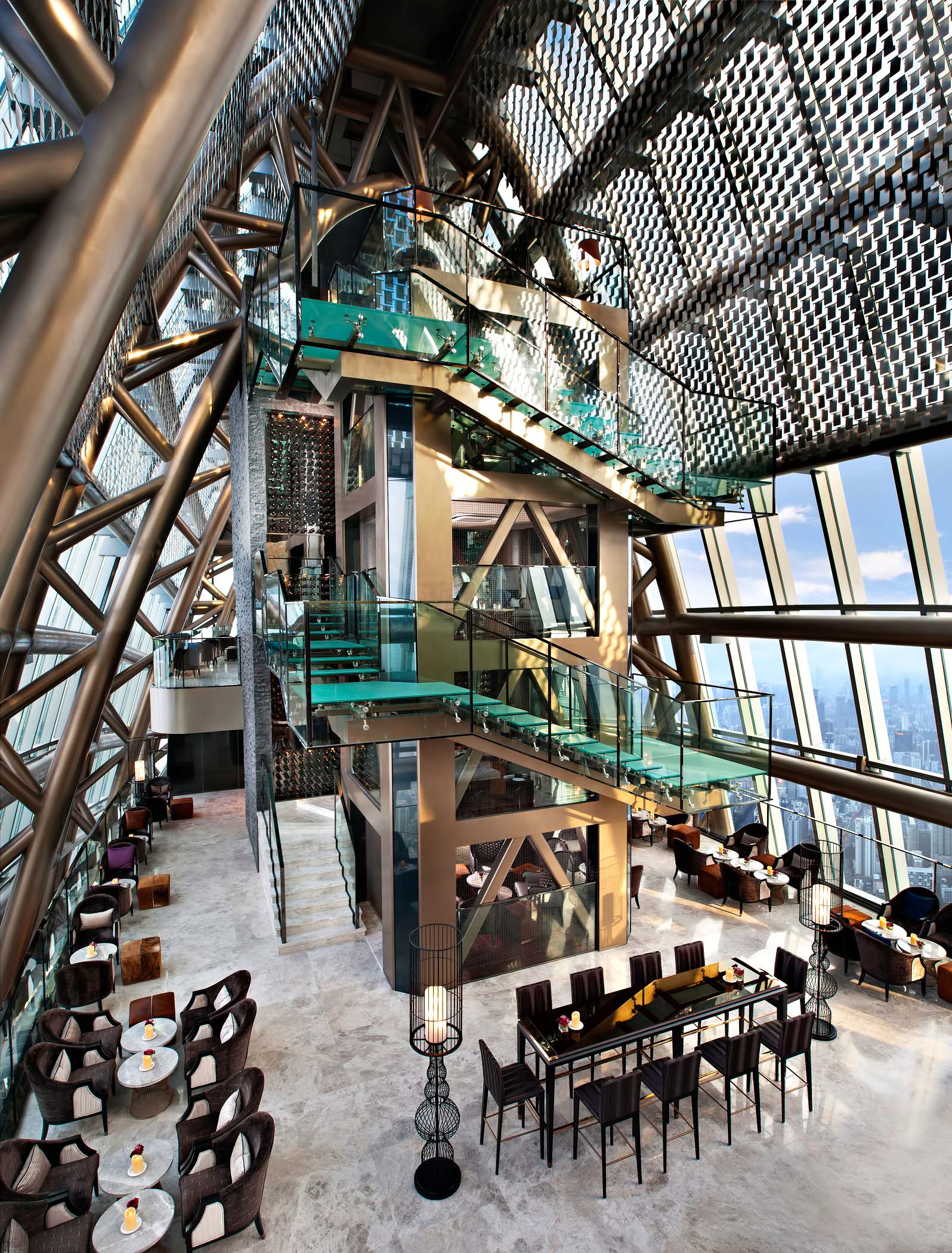 The St. Regis Shenzhen Hotel – Shenzhen, China – Atrium