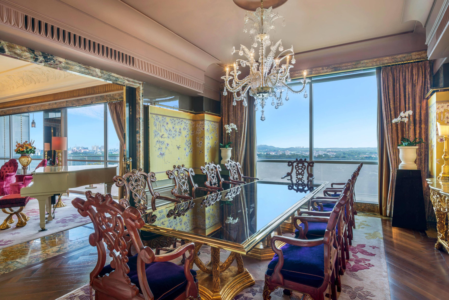 The St. Regis Singapore Hotel – Singapore – Presidential Suite Dining Area