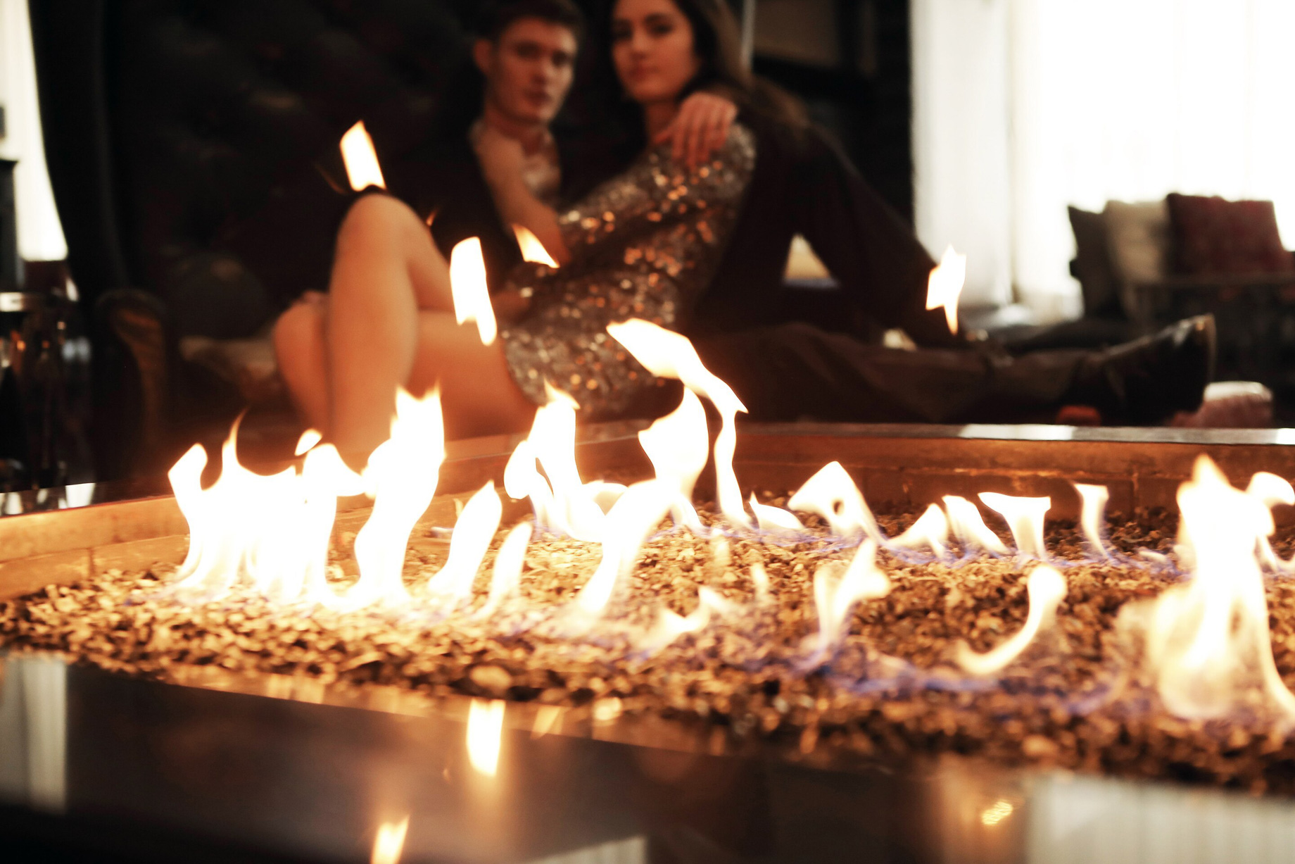 W Minneapolis The Foshay Hotel – Minneapolis, MN, USA – Living Room Fireplace