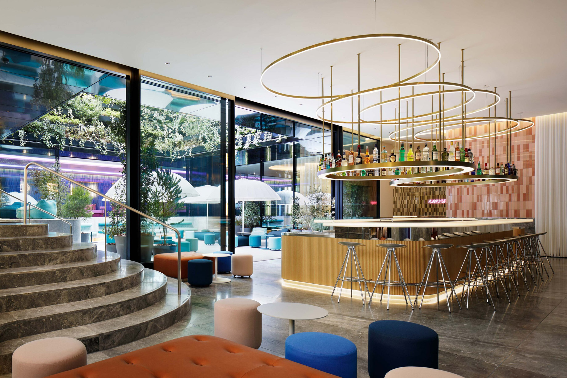 W Osaka Hotel – Osaka, Japan – WET BAR Lounge