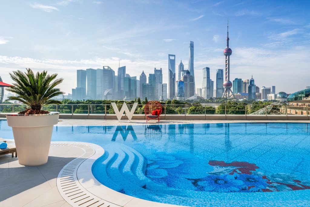 W Shanghai The Bund Hotel - Shanghai, China - WET Outdoor Pool