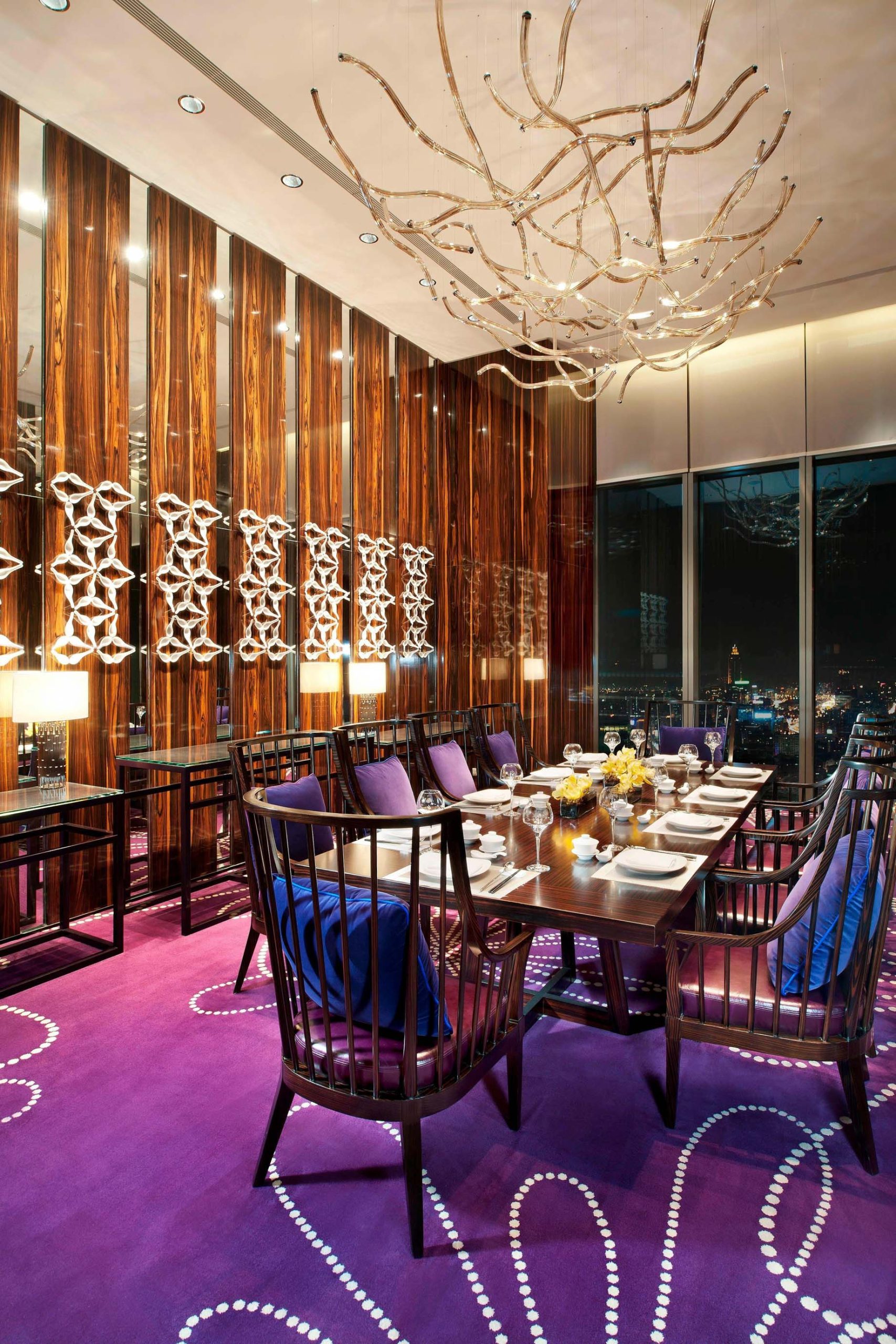W Taipei Hotel – Taipei, Taiwan – YEN Chinese Restaurant Private Dining Moon Room