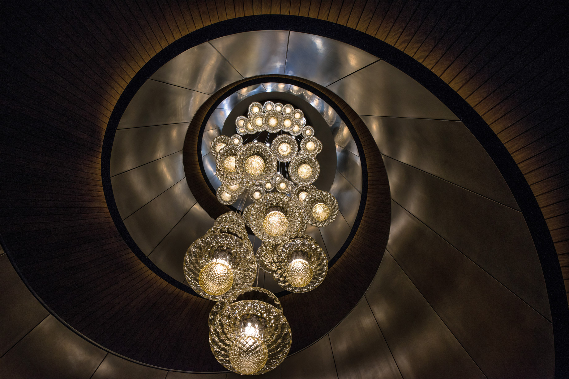 Bvlgari Hotel Beijing - Beijing, China - Hotel Staircase Lights
