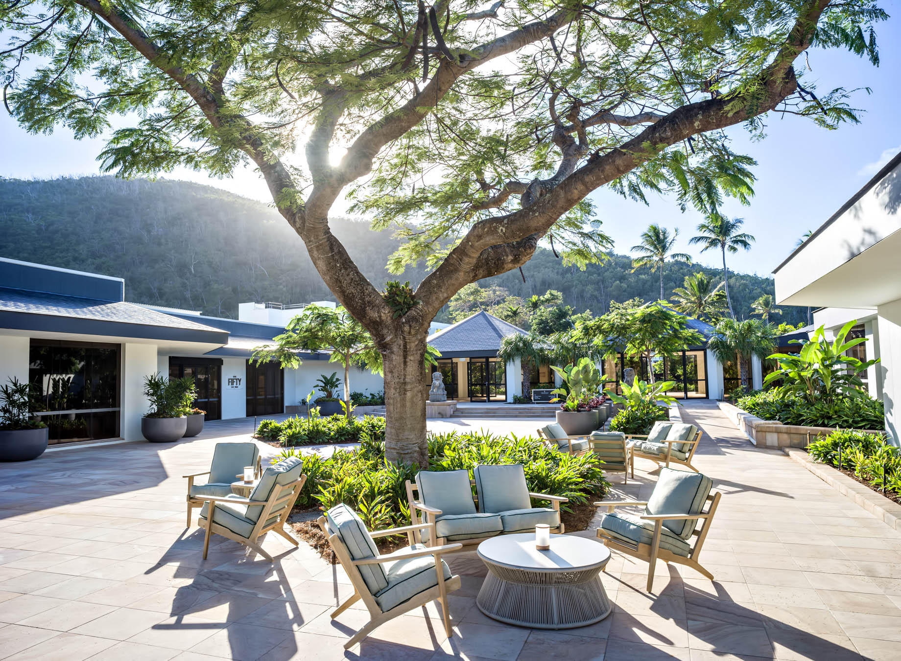 InterContinental Hayman Island Resort – Whitsunday Islands, Australia – Courtyard