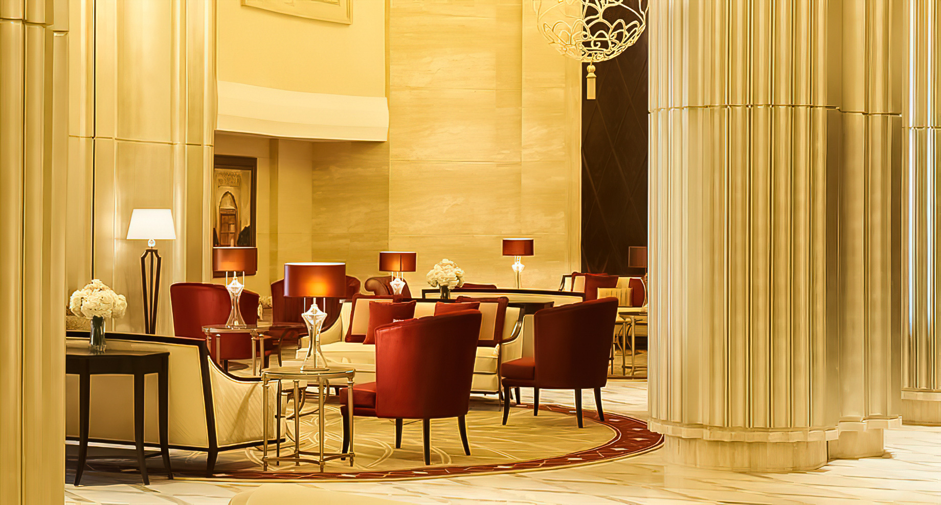 The St. Regis Abu Dhabi Hotel - Abu Dhabi, United Arab Emirates - Lounge