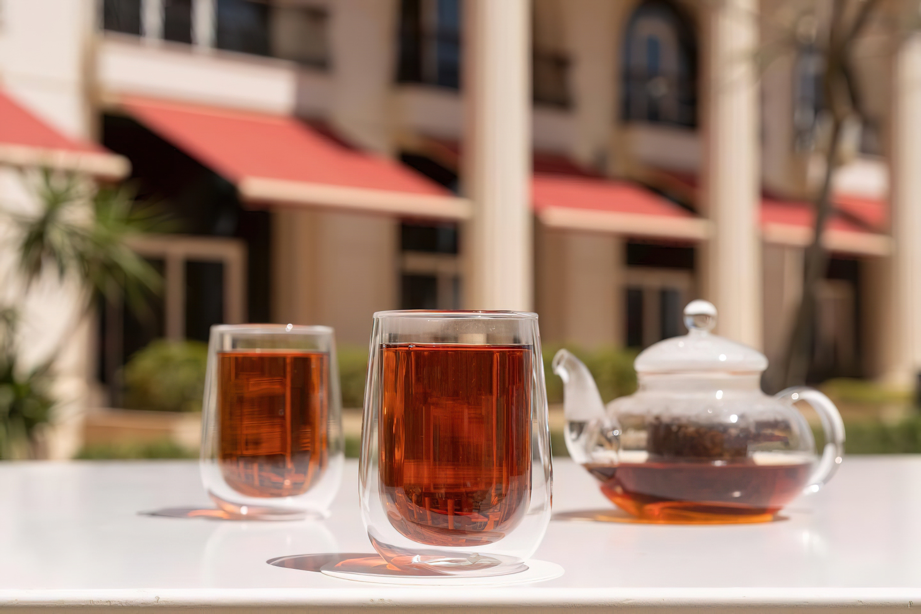 The St. Regis Almasa Hotel – Cairo, Egypt – Outside Tea Service