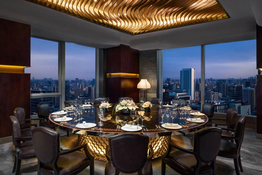The St. Regis Chengdu Hotel - Chengdu, Sichuan, China - Yun Fu Private Dining Room View