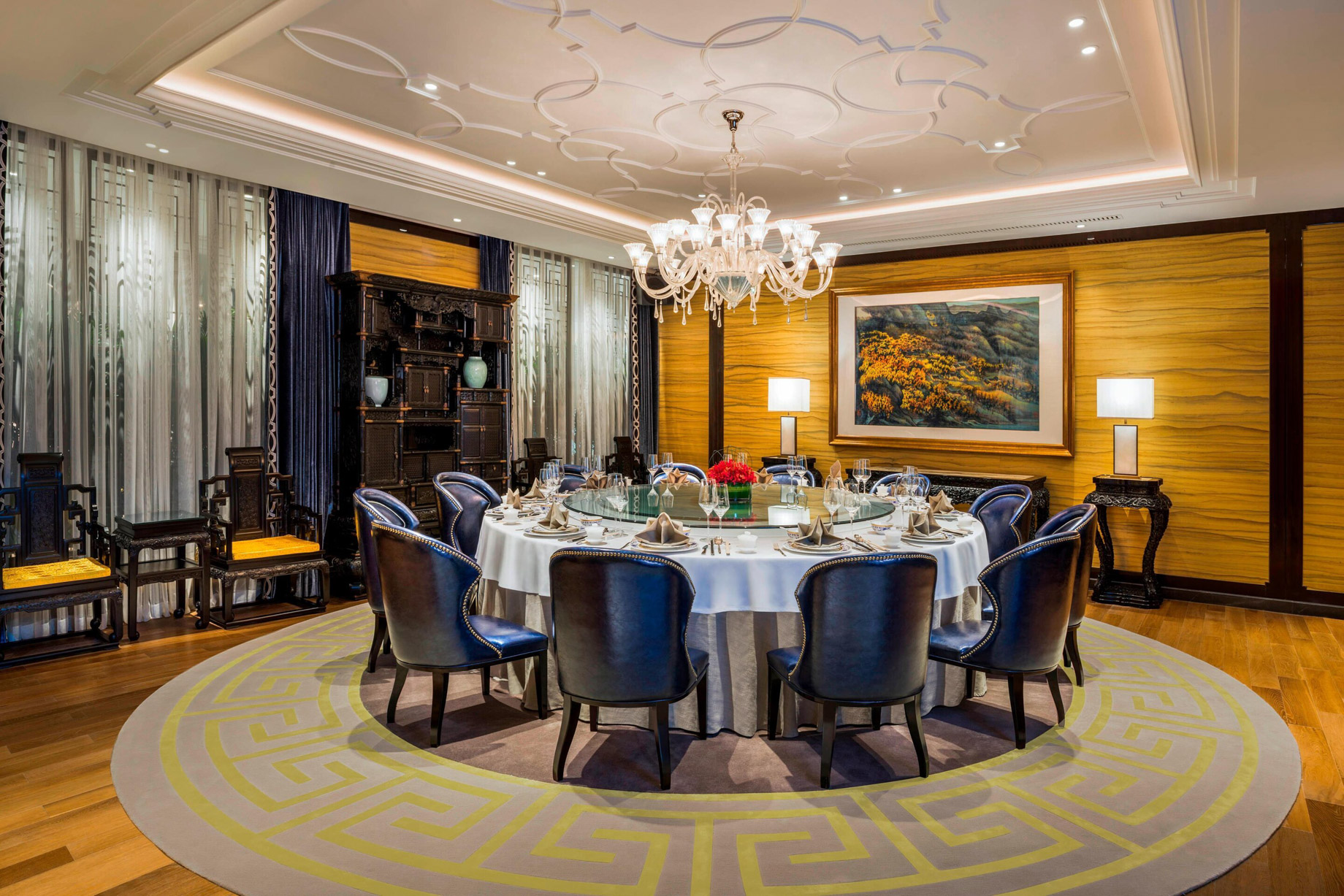 The St. Regis Shanghai Jingan Hotel – Shanghai, China – Yan Ting Chinese Restaurant Private Dining Room