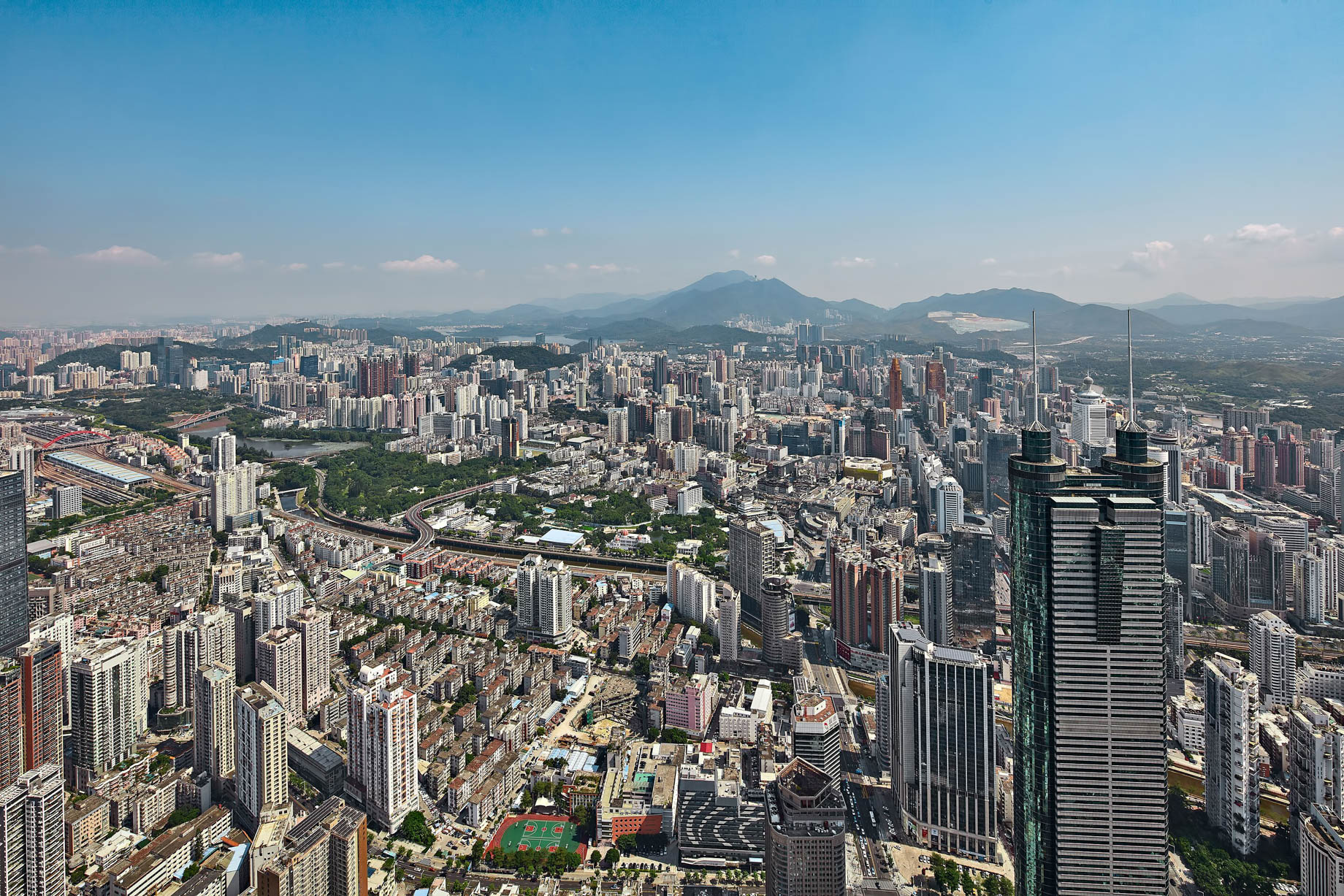 The St. Regis Shenzhen Hotel – Shenzhen, China – Guest View Skyline