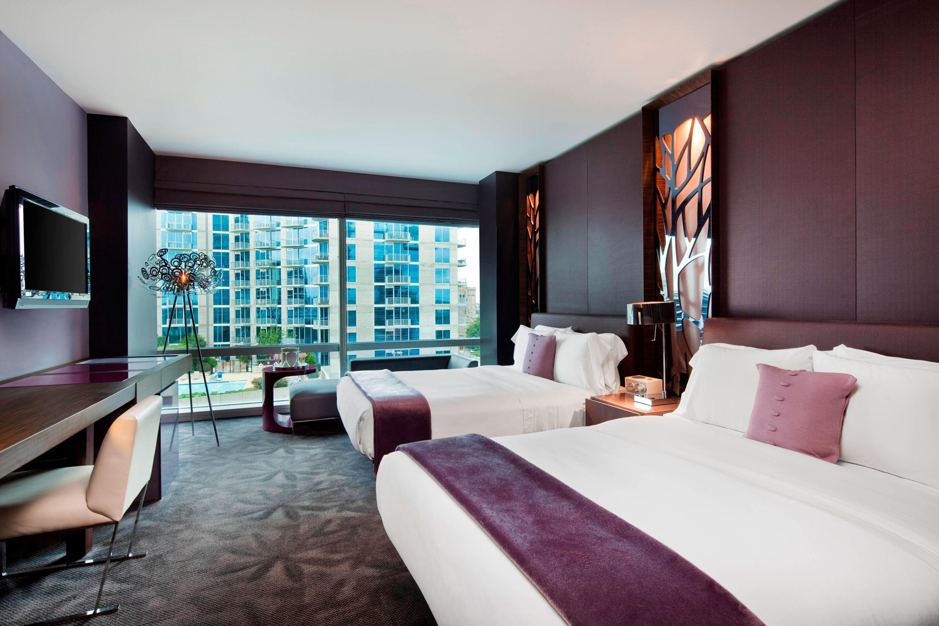 W Atlanta Downtown Hotel – Atlanta, Georgia, USA – Fabulous Guest Room Queen