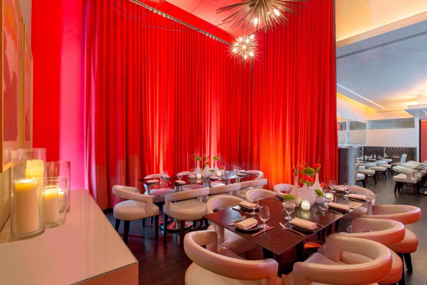 W Austin Hotel - Austin, TX, USA - Trace Private Dining Room Design