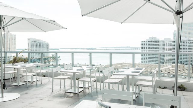 W Miami Hotel - Miami, FL, USA - ADDiKT Terrace Seating
