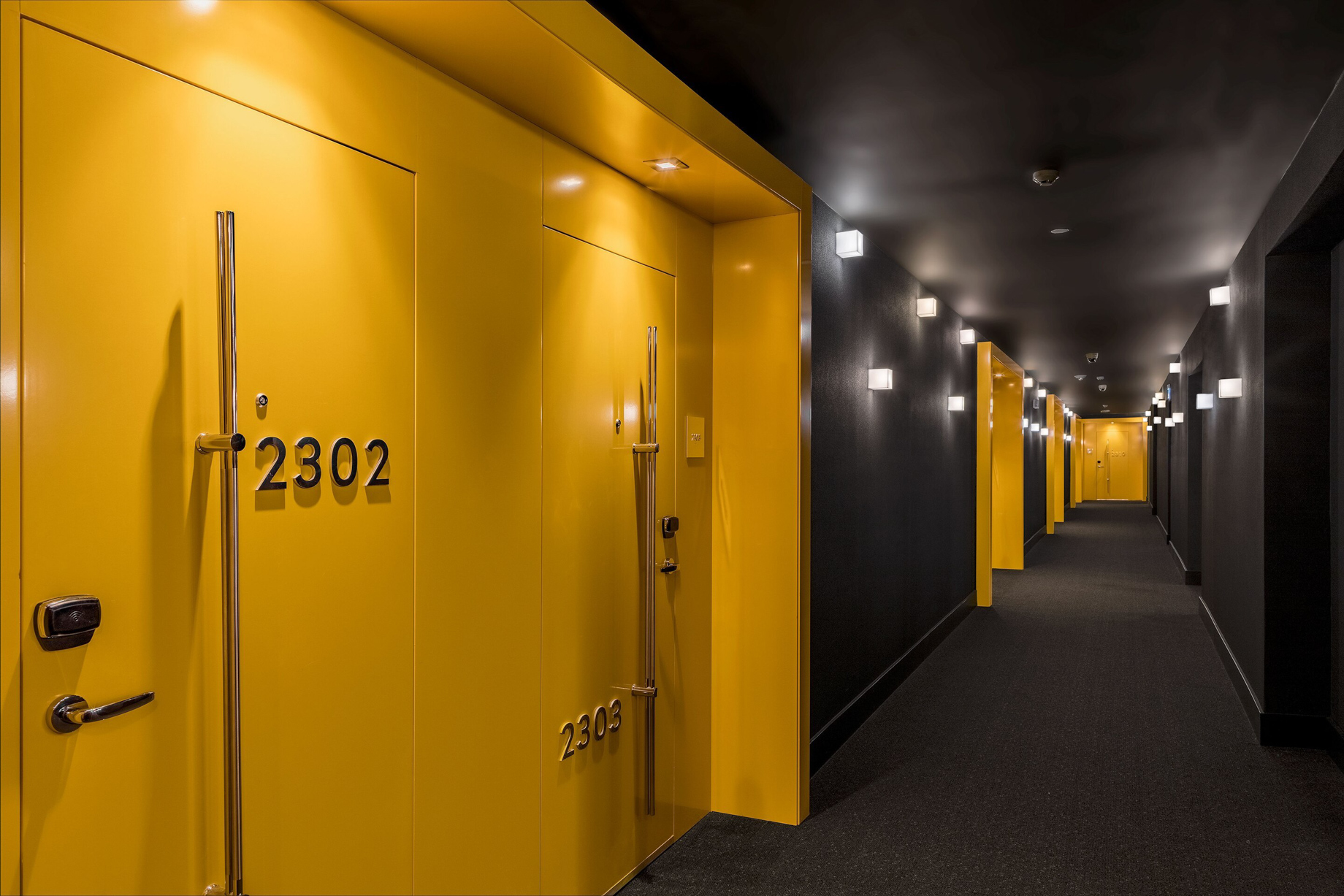 W Panama Hotel – Panama City, Panama – Floor Halls Doors