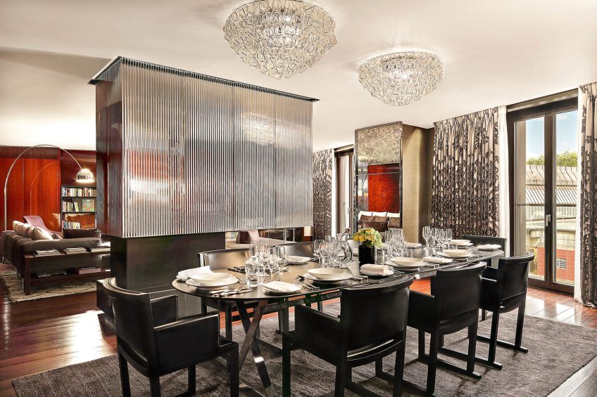 Bvlgari Hotel London - Knightsbridge, London, UK - Bvlgari Suite Dining Room