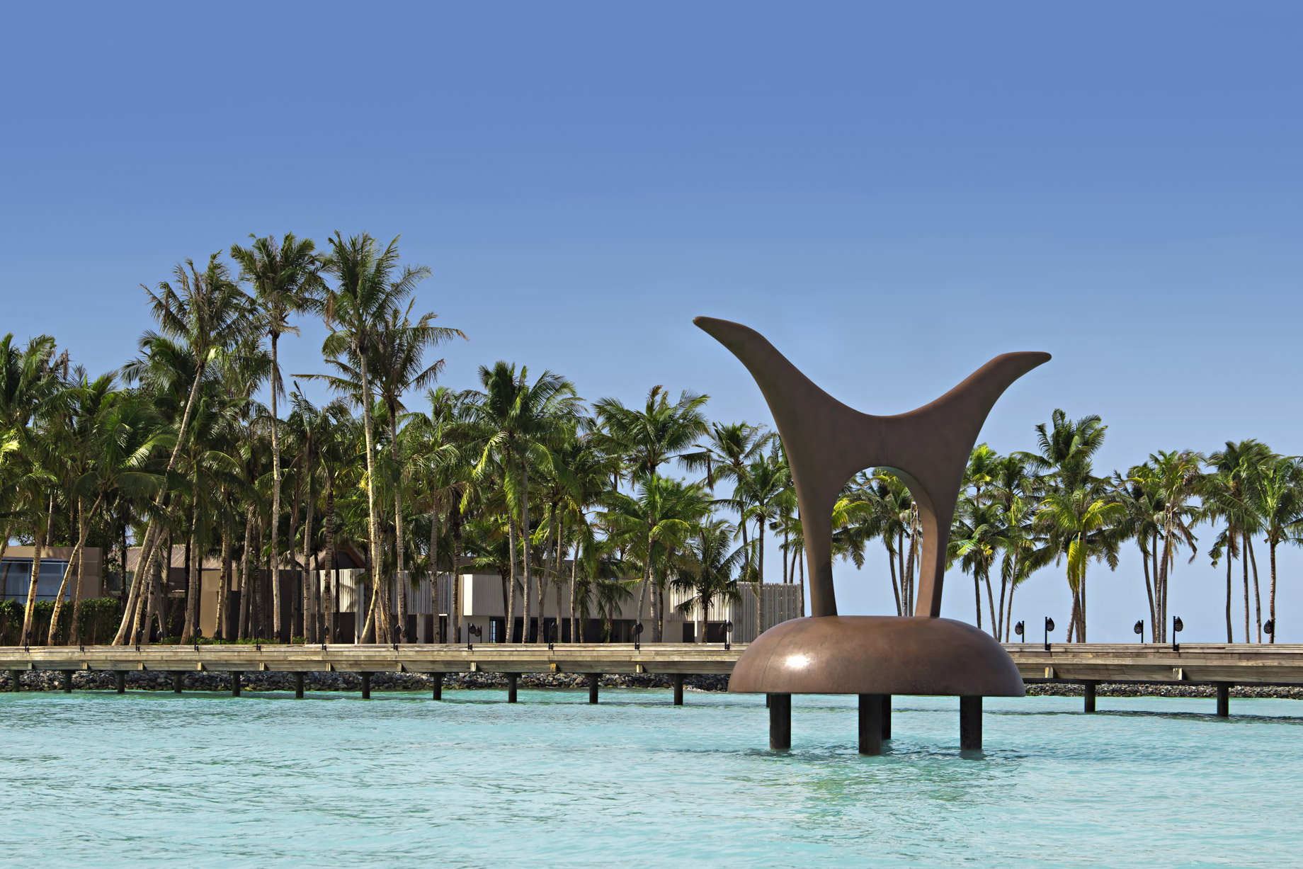 Cheval Blanc Randheli Resort – Noonu Atoll, Maldives – Private Island Resort Overwater Boardwalk View