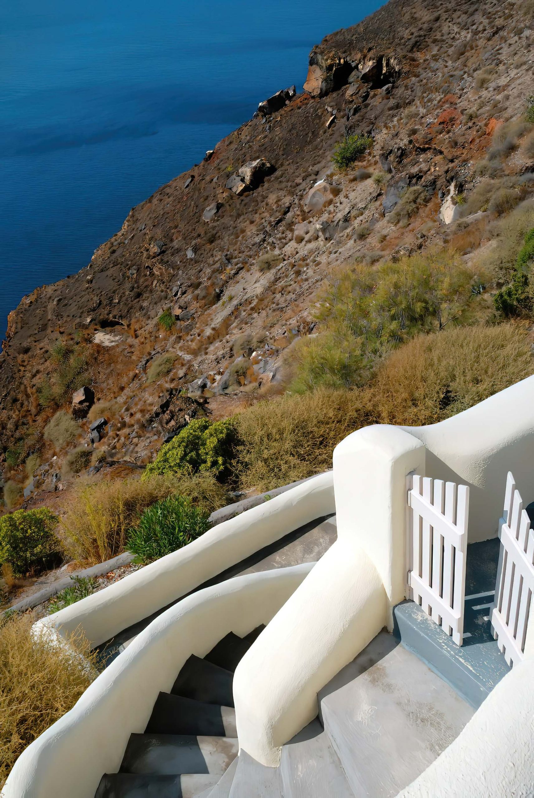 Mystique Hotel Santorini – Oia, Santorini Island, Greece – Cycladic Architecture Stairs