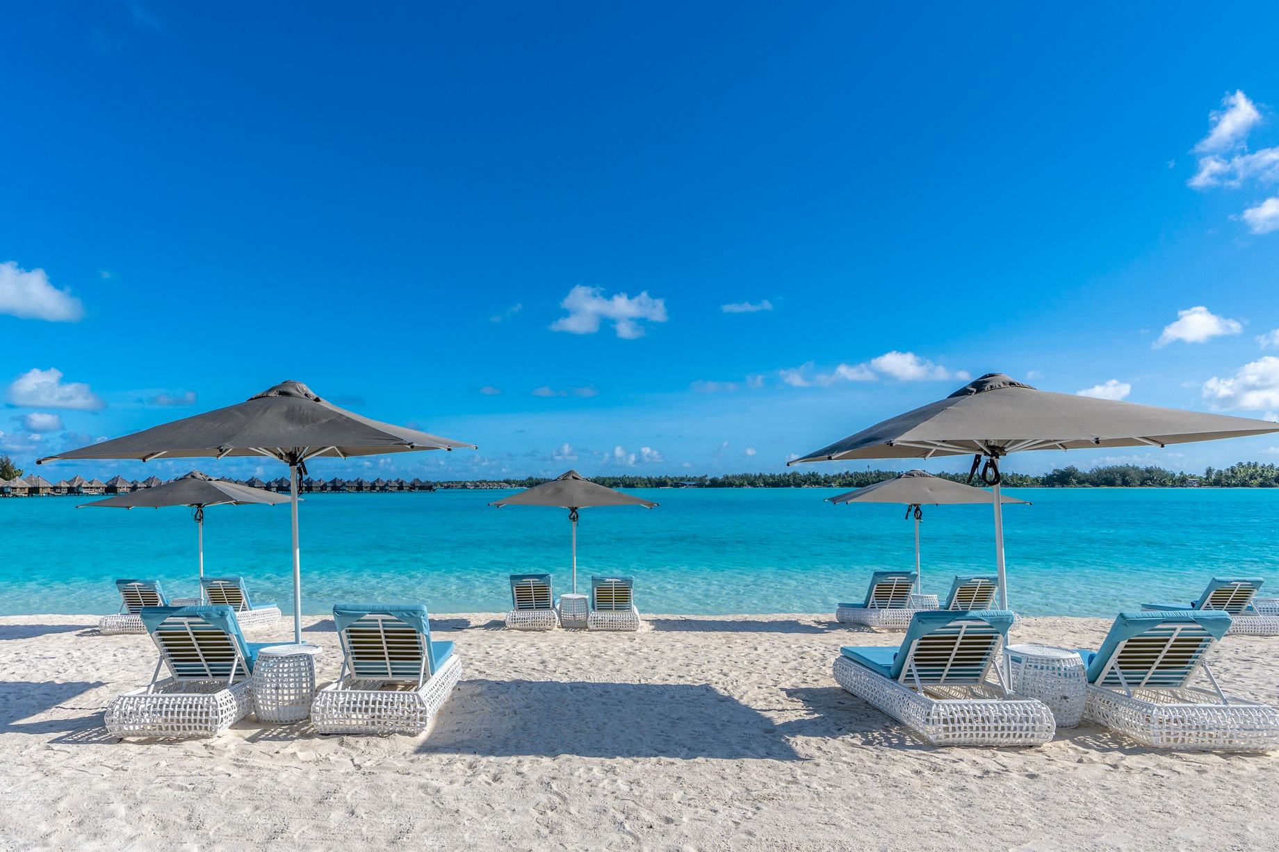 The St. Regis Bora Bora Resort – Bora Bora, French Polynesia – Private Beach