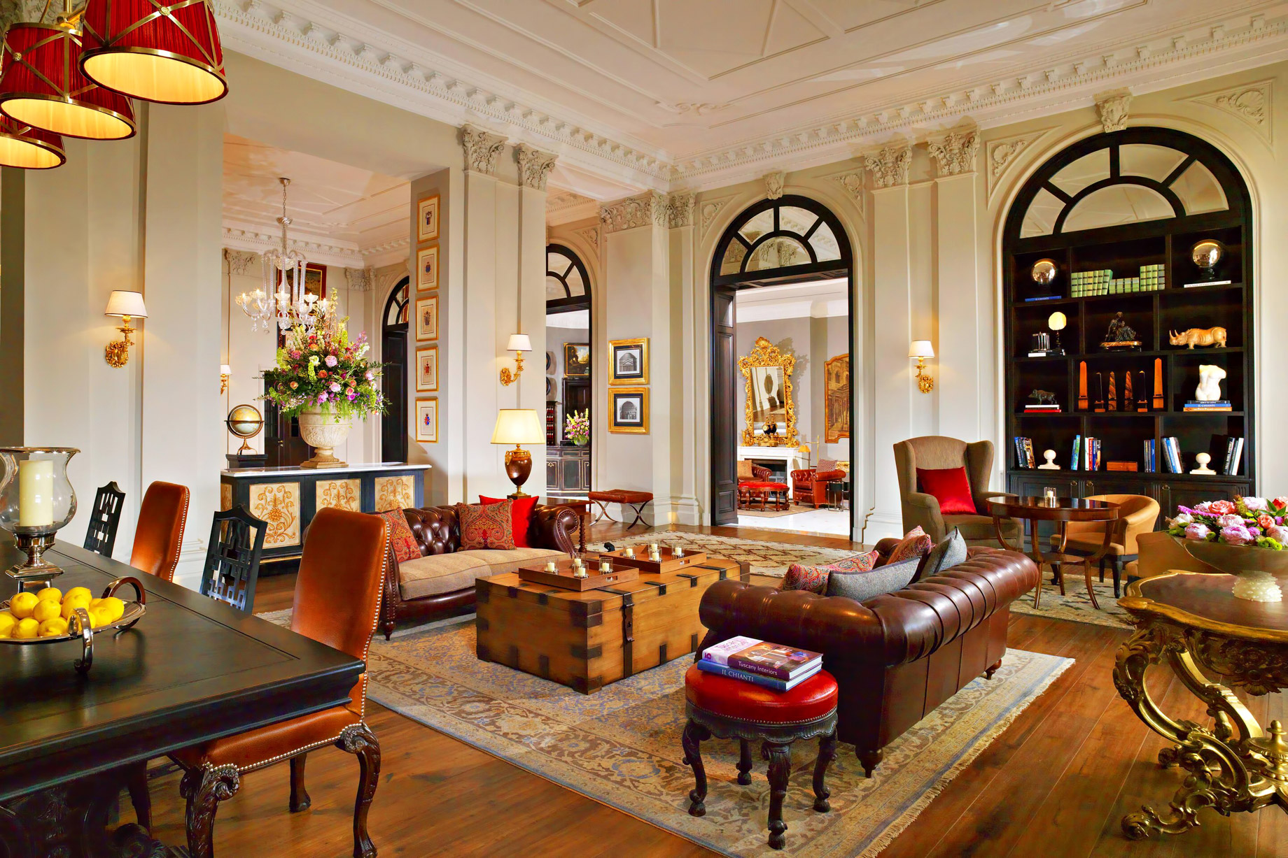 The St. Regis Florence Hotel - Florence, Italy - Library