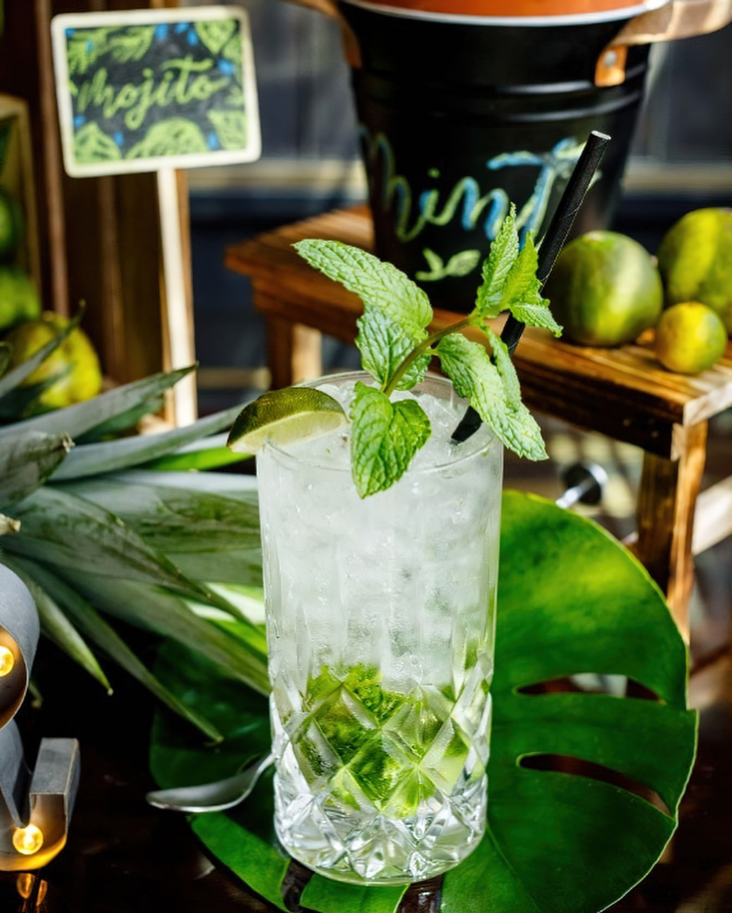 The St. Regis Kuala Lumpur Hotel - Kuala Lumpur, Malaysia - Green Mojito Cocktail