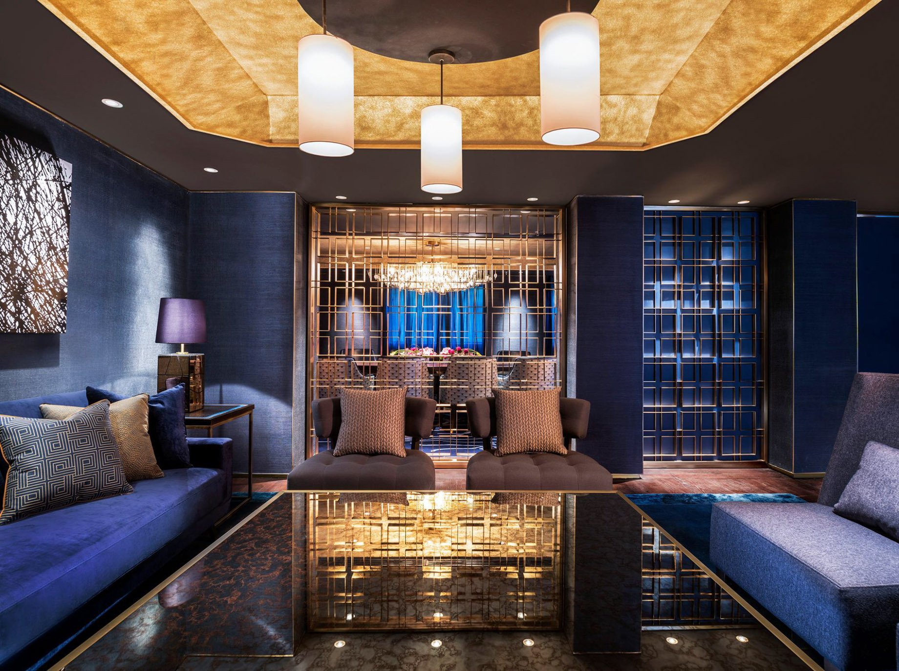 The St. Regis Langkawi Resort - Langkawi, Malaysia - Salon Lounge and Dining Room