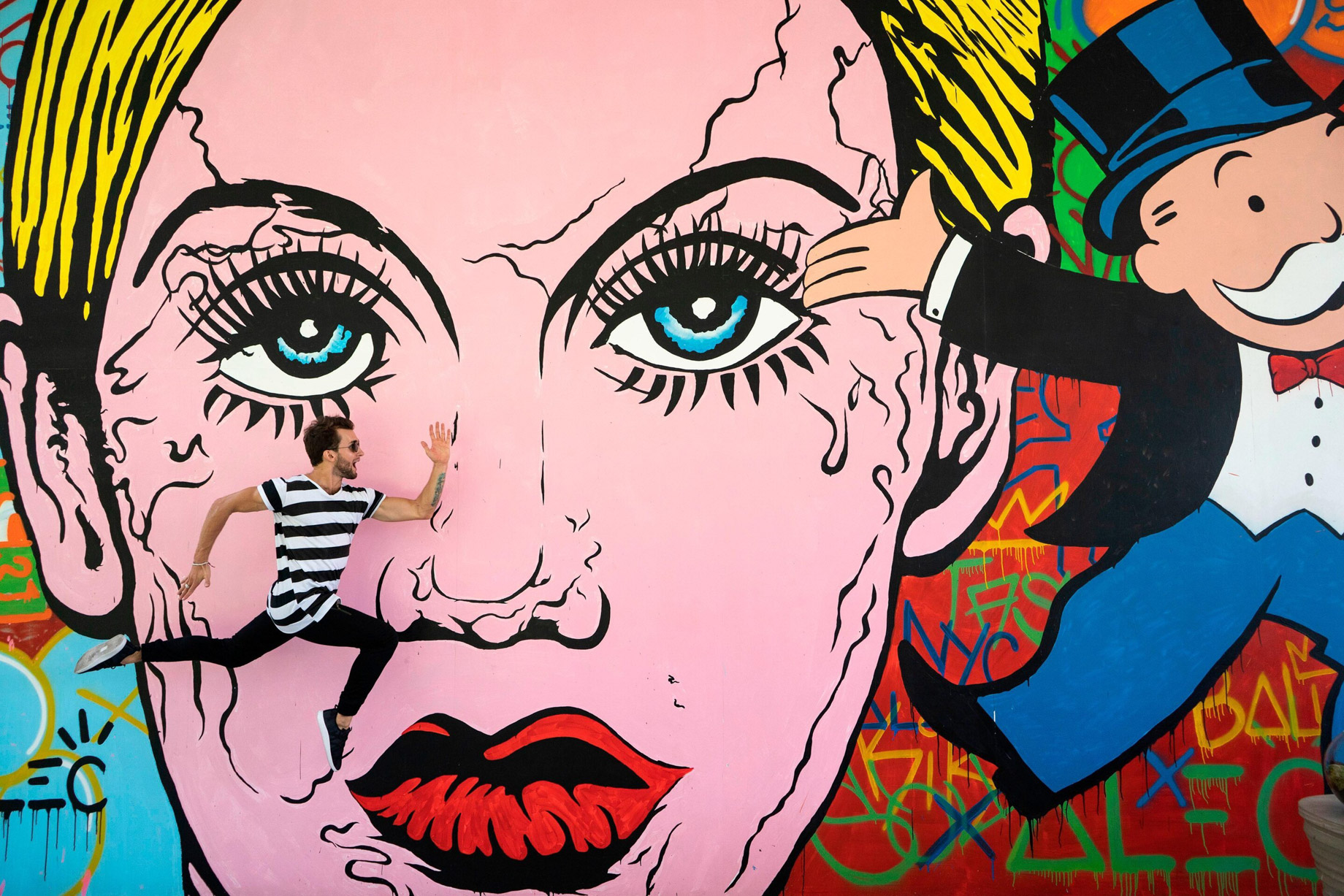 W Bali Seminyak Resort - Seminyak, Indonesia - Alec Monopoly Art