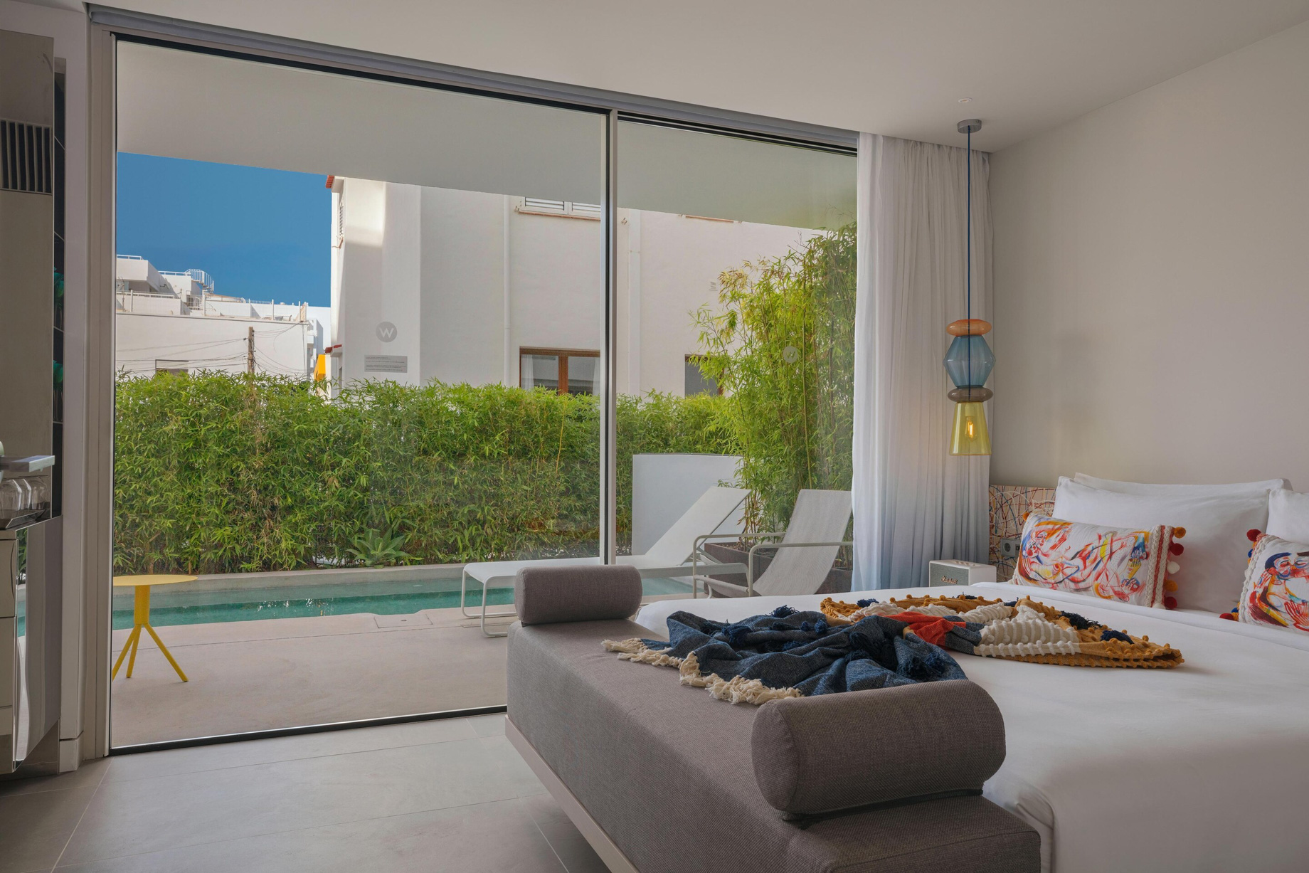 W Ibiza Hotel - Santa Eulalia del Rio, Spain - Cozy King Guest Room with Pool