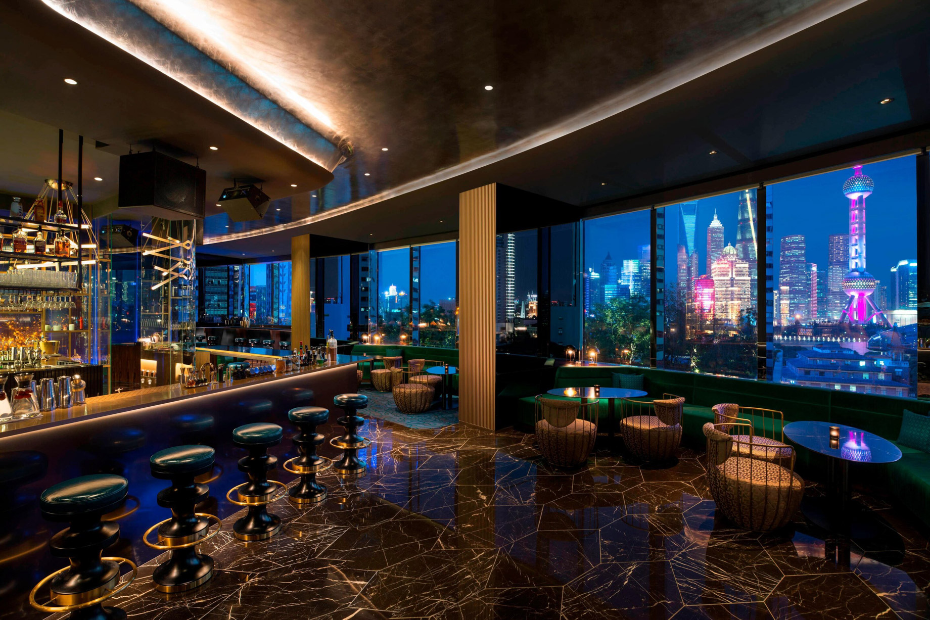 W Shanghai The Bund Hotel – Shanghai, China – Yen Restaurant Liquid