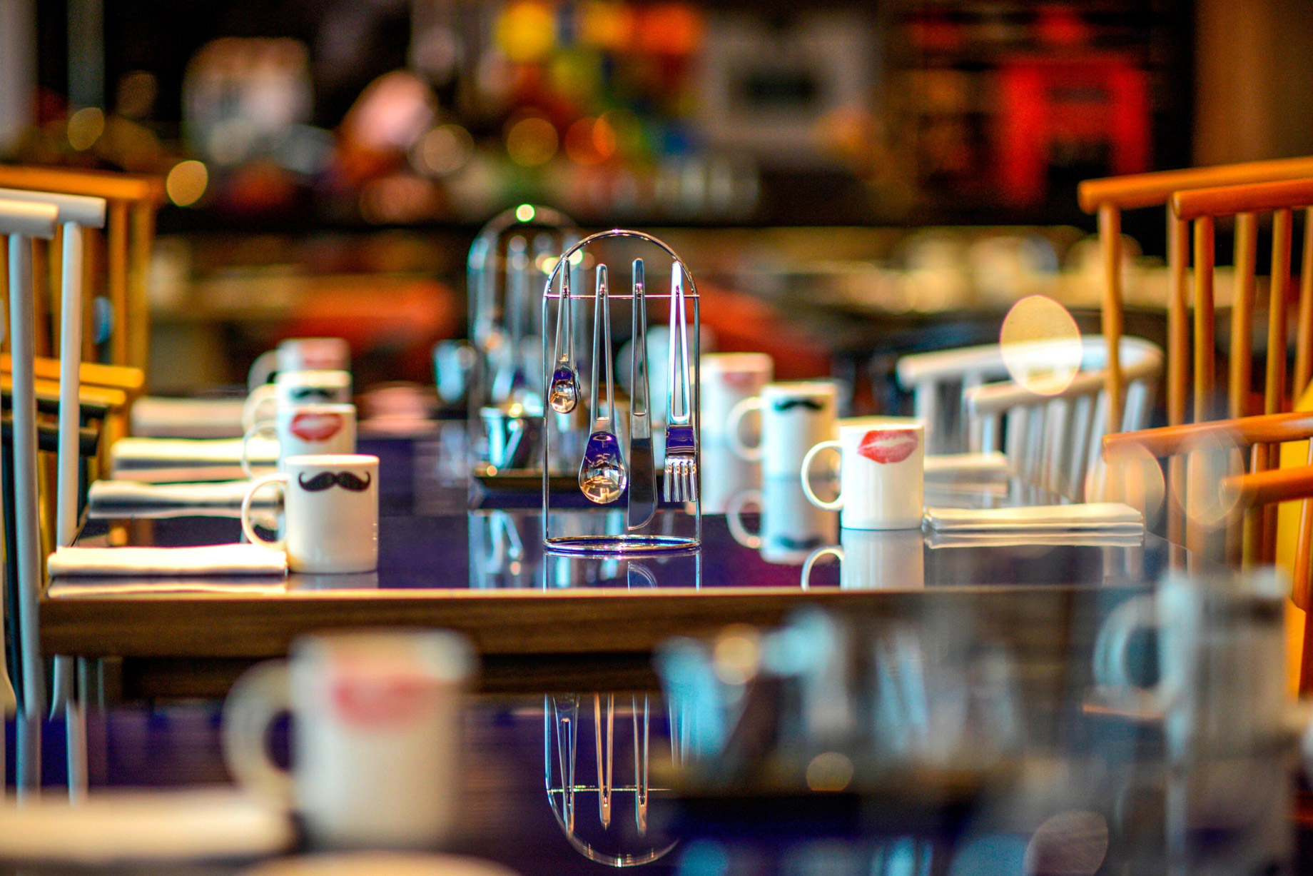 W Suzhou Hotel - Suzhou, China - The Kitchen Table Setting
