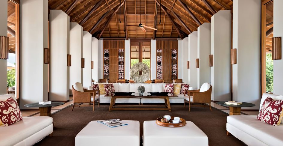 Amanyara Resort - Providenciales, Turks and Caicos Islands - Artist Ocean Villa Living Room